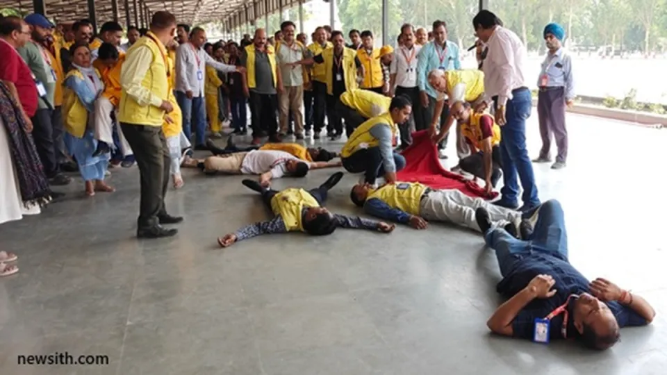 Mock Drill of India