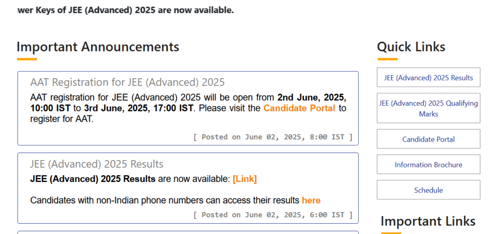 IIT JEE Advanced 2025 Topper