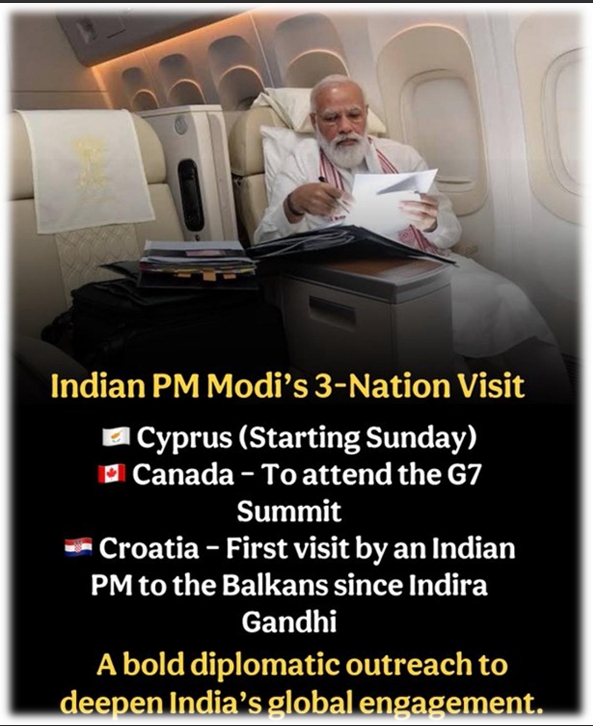 Modi Visit To Cyprus During G-7 Summit