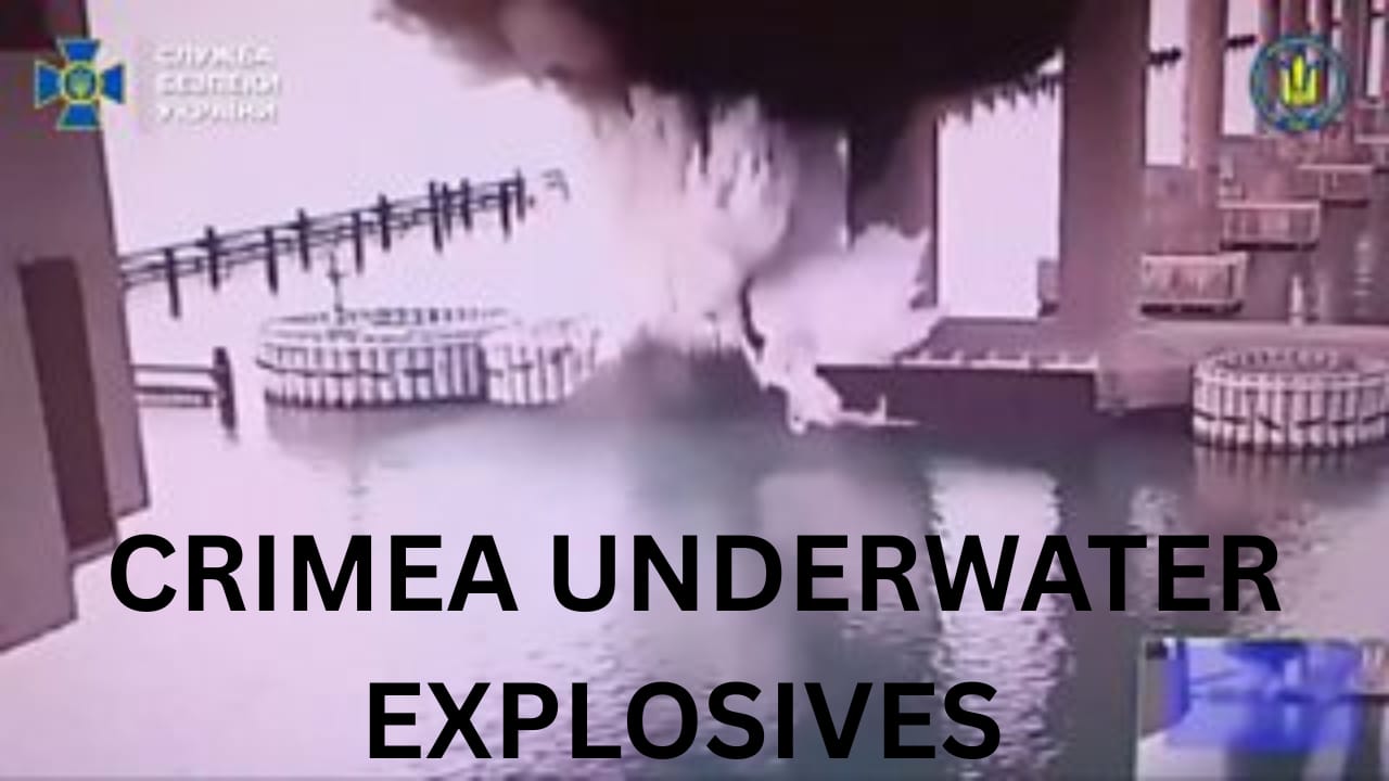 Ukraine Hits Crimea With Underwater Explosives