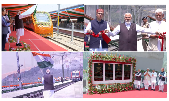 PM Modi Inaugurates The Chenab Bridge