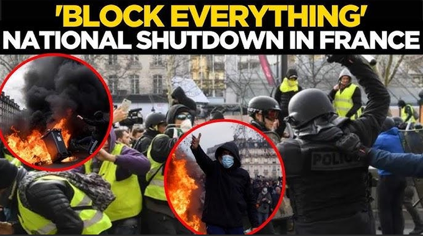 Block Everything Protests Of France